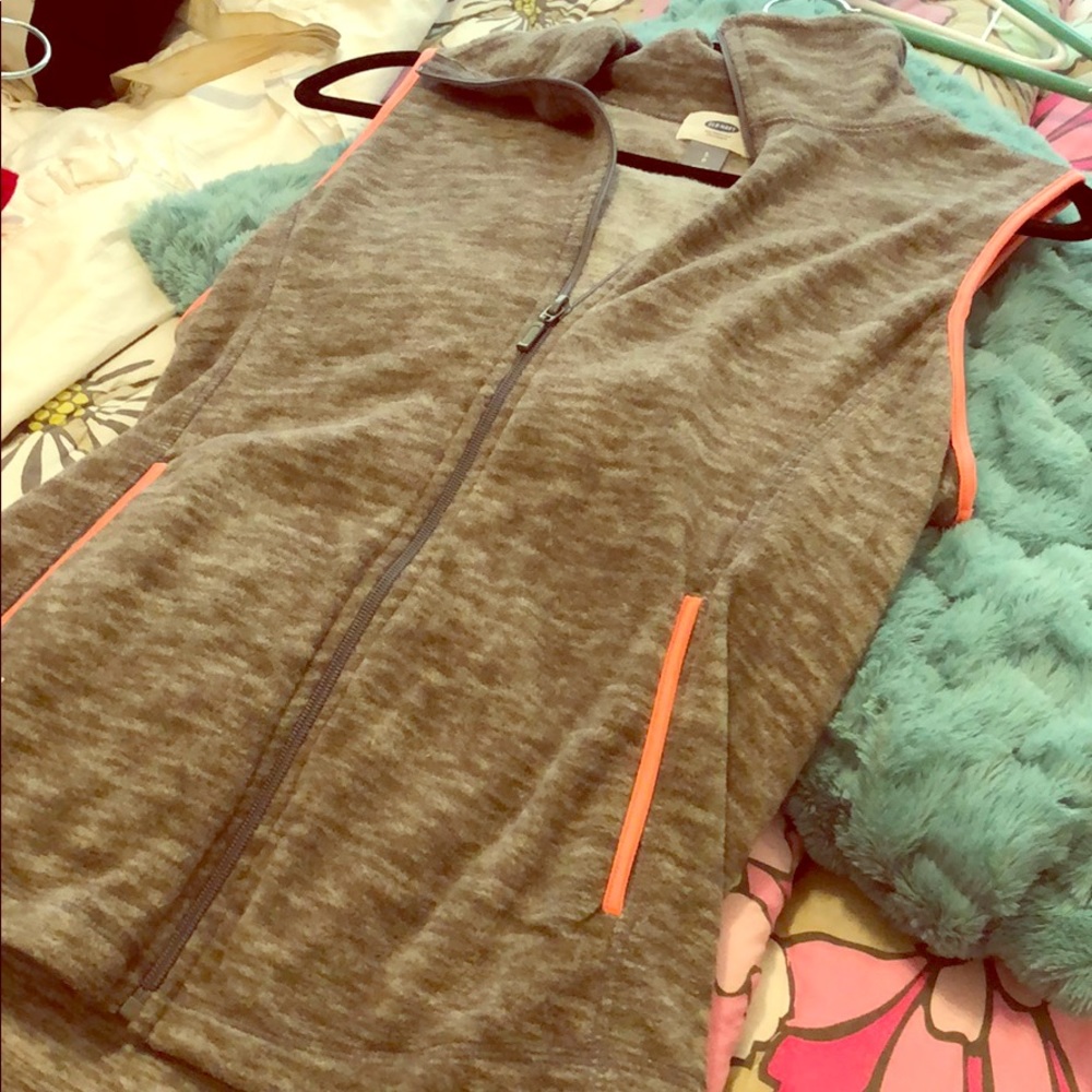 Fleece athleisure vest